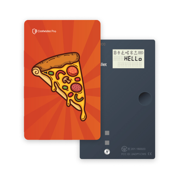 coolwallet pro btc pizza day limited edition